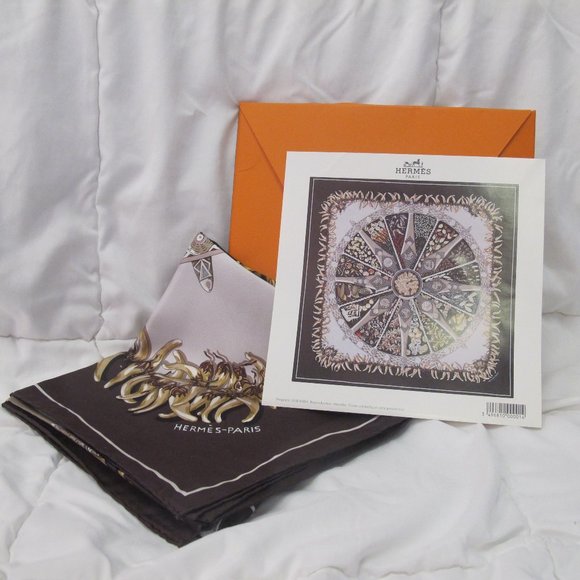 Hermes Aux Pays Des Epices Scarf - Brand New - Picture 1 of 7